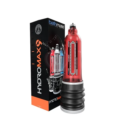 Гидропомпа Bathmate Hydromax9 красная фото 3