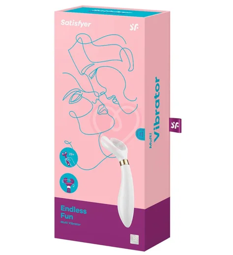 Универсальный вибратор Satisfyer Partner Multifun 3 Endless Fun белый фото 3