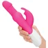 Вибратор хай-тек с ротацией Beads Rabbit розовый фото 3