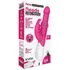 Вибратор хай-тек с ротацией Beads Rabbit розовый фото 4