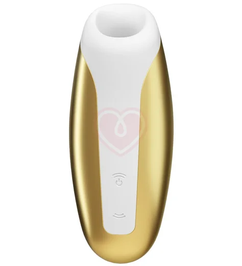 Вакуумный стимулятор Satisfyer Love Breeze золотой фото 2