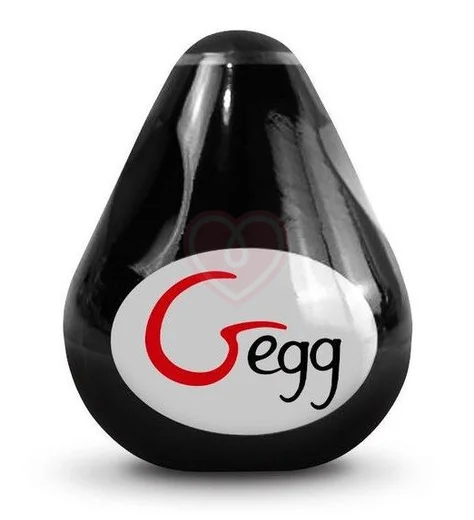 Компактный мастурбатор с рельефом Gvibe Gegg чёрный фото 4