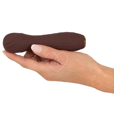 Классический вибратор Hazel 01 коричневый фото 2