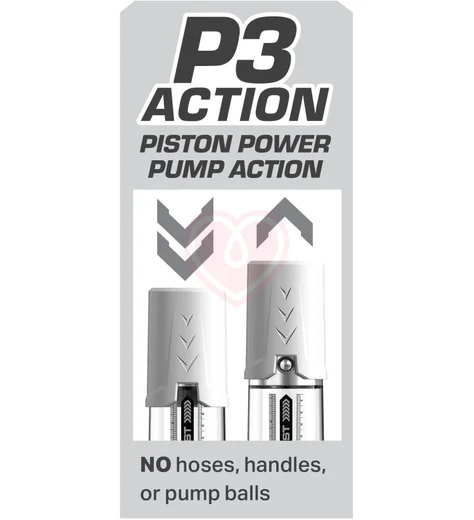 Вакуумная помпа Pump Worx Max Boost прозрачная фото 3