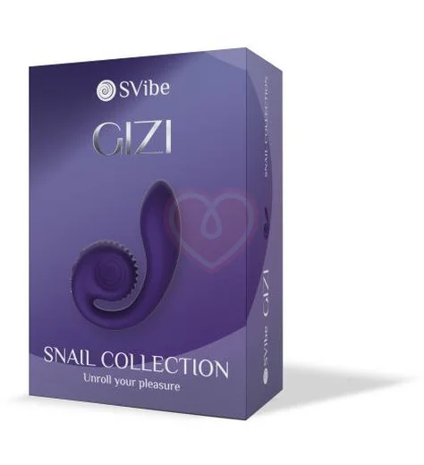 Раскручивающийся вибратор Svibe Gizi фиолетовый фото 4