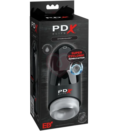 Автоматический мастурбатор с функцией ротации Pdx Elite Hydrogasm фото 3