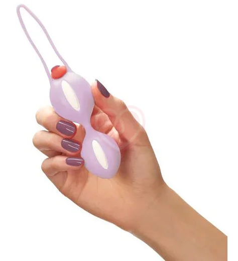 Вагинальные шарики Fun Factory Smartballs Duo сиреневые фото 2