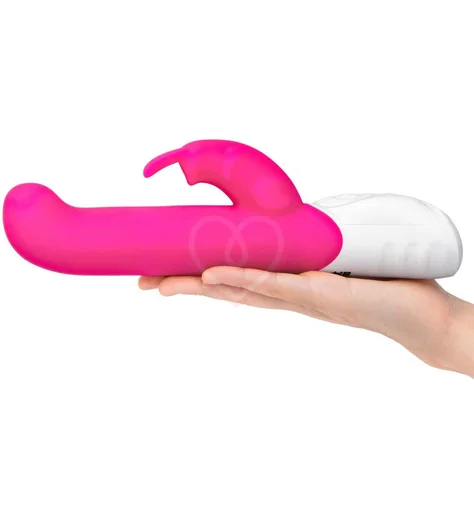 Вибратор-кролик со стимуляцией зоны G Come Hither G-Spot Rabbit розовый фото 5