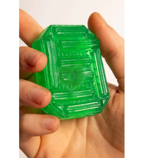 Мини мастурбатор Tenga Uni Emerald зелёный фото 8