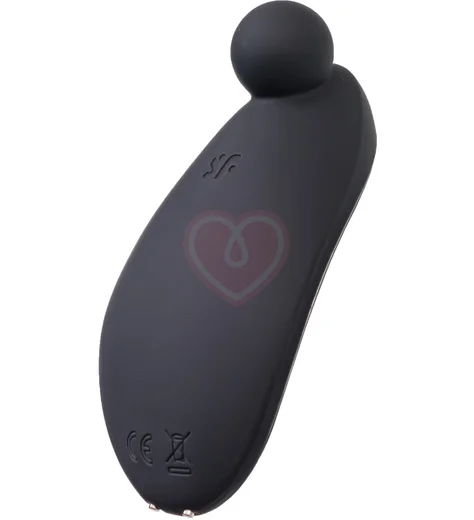 Точечный клиторальный стимулятор Satisfyer Spot On 2 чёрный фото 3