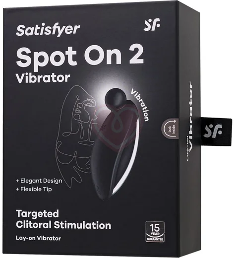 Точечный клиторальный стимулятор Satisfyer Spot On 2 чёрный фото 7