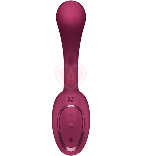 Вибратор со стимуляцией зоны G Satisfyer G for Goddess 2 Burgundy бордовый фото 3