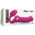 Безремневой страпон с вакуумной стимуляцией и пультом Strap-On-Me Multi Orgasm XL фуксия фото 6