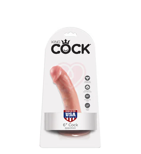 Фаллоимитатор на присоске King Cock 17 см телесный фото 3
