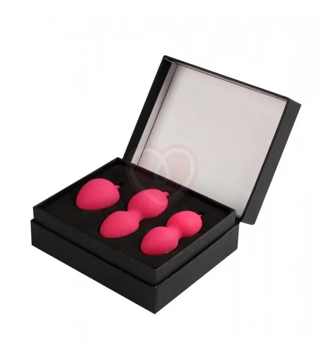 Набор из 3 вагинальных шариков Svakom Nova Ball красный фото 3