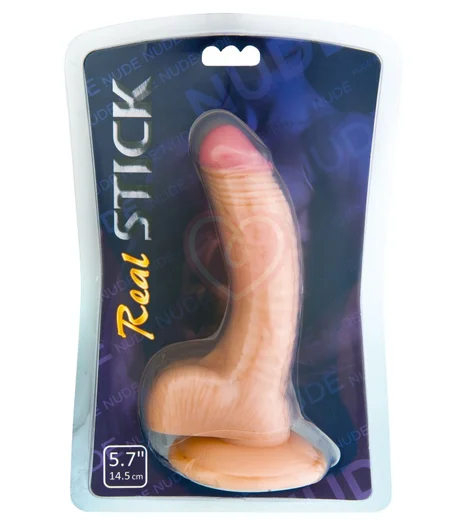 Фаллоимитатор реалистичный RealStick Nude 14,5 см телесный фото 2