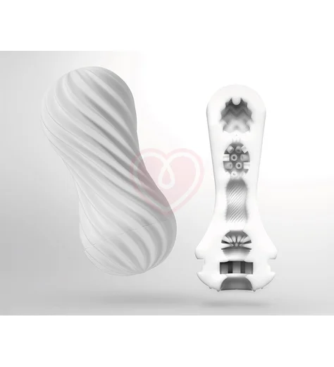 Мастурбатор Tenga FLEX Silky белый фото 2