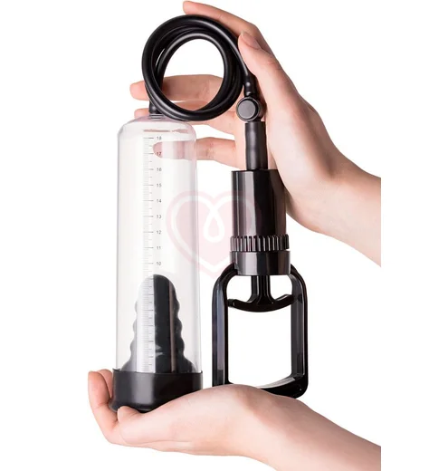 Вакуумная помпа с удлинённой вставкой A-Toys 20 см фото 4