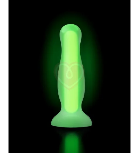 Светящаяся в темноте анальная пробка Beyond Victor Glow 9 см фото 3