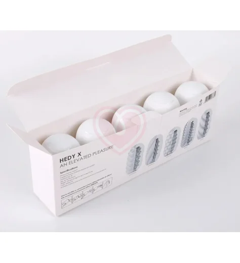 Набор из 5 мастурбаторов Svakom Hedy X с разным рельефом фото 2