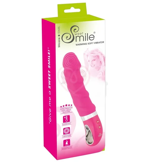 Вибратор Sweet Smile Warming Soft с функцией нагрева фото 6