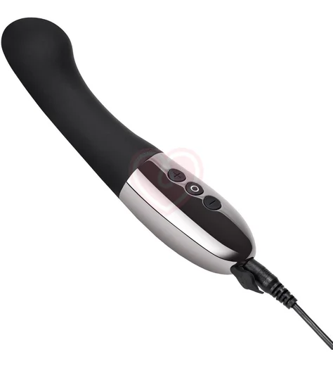 Вибратор для зоны G Le Wand Gee чёрный хром фото 2