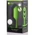 Утяжелённая анальная пробка для ношения b-Vibe Snug Plug 3 средняя лайм фото 6