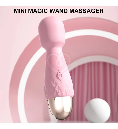 Мини-массажёр Mini Wand розовый фото 3