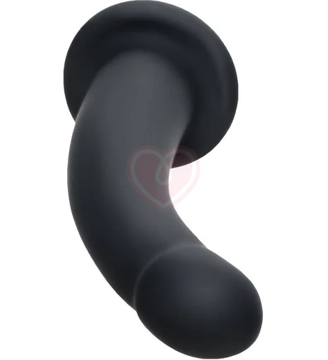 Анальный фаллоимитатор со стимуляцией простаты и зоны G Popo Pleasure by Toyfa Serpens S чёрный фото 3