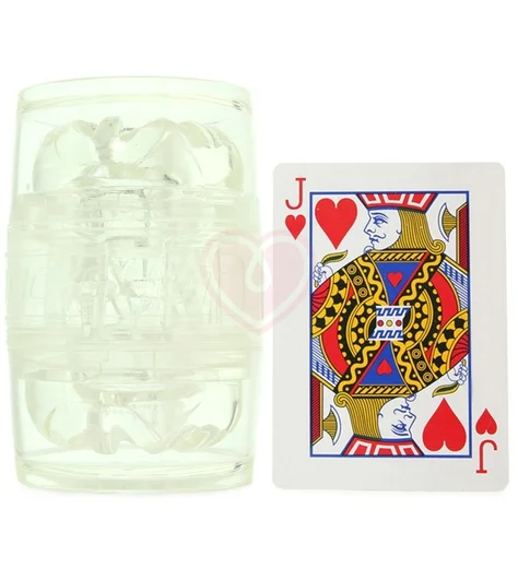 Сквозной мастурбатор Fleshlight Quickshot Vantage прозрачный фото 4