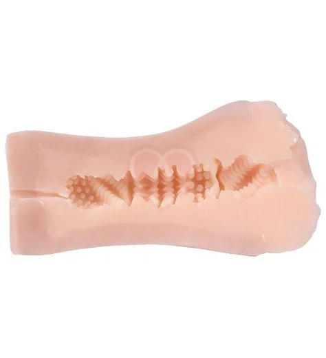 Реалистичный мастурбатор Real Women Dual Layer Блондинка фото 3