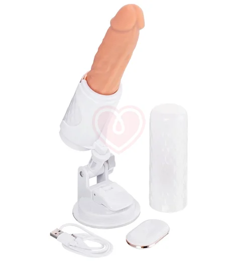 Компактная секс-машина Sekster MotorLovers в белом корпусе фото 3