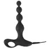 Анальные бусы с вибрацией Black Velvets фото 6