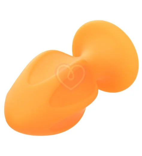 Набор из двух анальных пробок Cheeky оранжевый фото 4