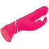 Вибратор с клиторальным стимулятором Happy Rabbit Thrusting Realistic розовый фото 3