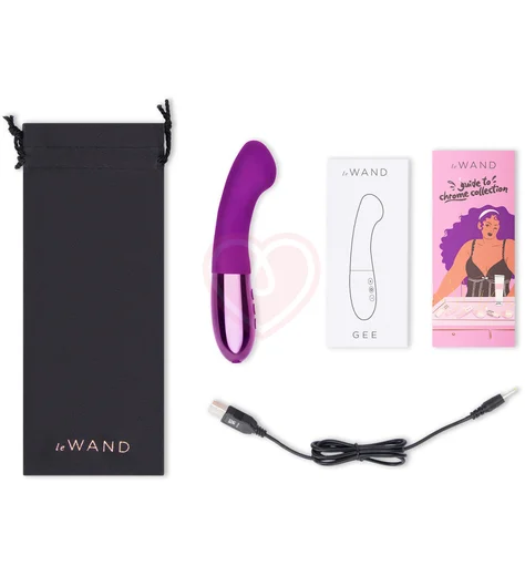 Вибратор для зоны G Le Wand Gee фиолетовый фото 4