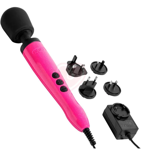 Вибромассажёр в алюминиевом корпусе Doxy Die Cast розовый фото 5