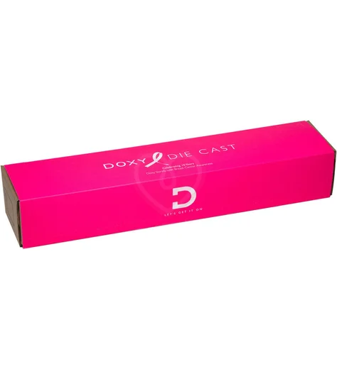 Вибромассажёр в алюминиевом корпусе Doxy Die Cast розовый фото 6