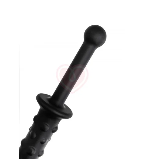 Двусторонний фаллоимитатор Popo Pleasure by Toyfa чёрный фото 4