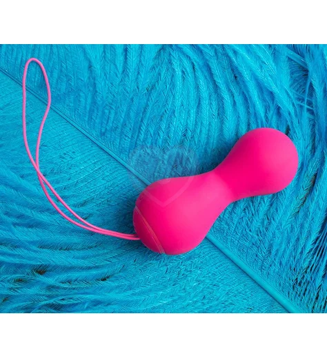 Тренажёр Кегеля Gvibe Gballs 2 App розовый фото 7