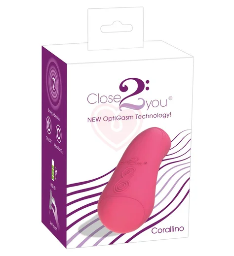 Клиторальный вибратор Close2you Corallino розовый фото 5