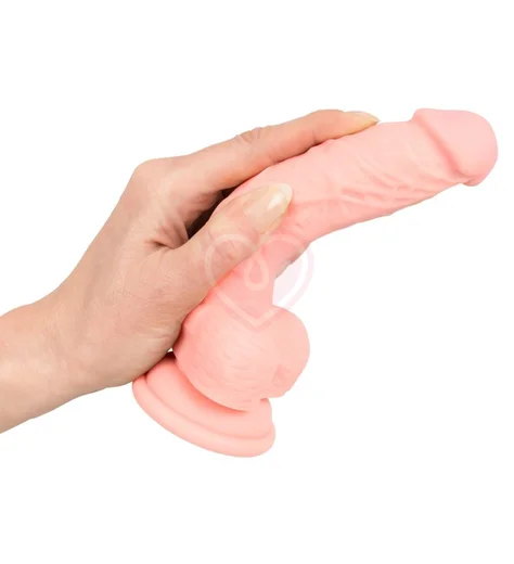Гибкий силиконовый фаллоимитатор Medical Silicone Dildo 13 см фото 5