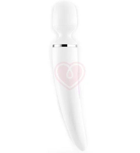 Вибромассажёр Satisfyer Wand-er Woman белый фото 2