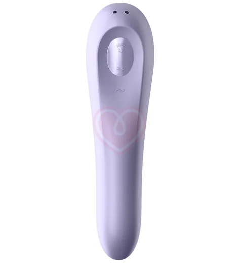 Вакуумно-волновой вибратор с приложением Satisfyer Dual Pleasure сиреневый фото 4