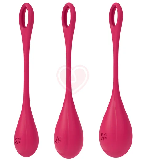 Набор из 3 вагинальных шариков Satisfyer Yoni Power 1 розовый фото 5