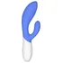 Вибратор с клиторальной стимуляцией Lelo Ina Wave 2 голубой фото 2