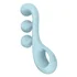 Вибратор с тремя кончиками Satisfyer Tri Ball 2 голубой фото 3