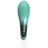 Вибратор с функцией осцилляции Pulse Queen бирюзовый фото 3
