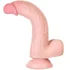 Реалистичный гнущийся фаллоимитатор на присоске My Babe My Dear телесный 17 см фото 4