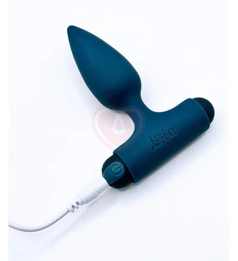 Анальная вибропробка со смещенным центром тяжести Spice it Up Glory 2.0 зелёная фото 3